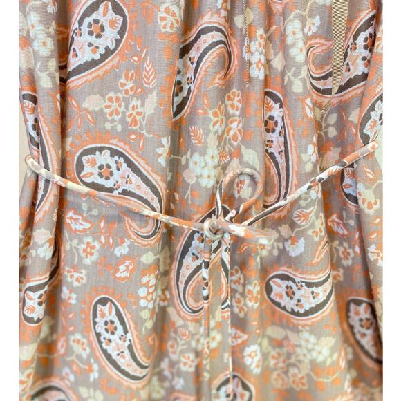 Bleeder Street Union Made Fall Pasley Belted Dress size 14 - Picture 3 of 13